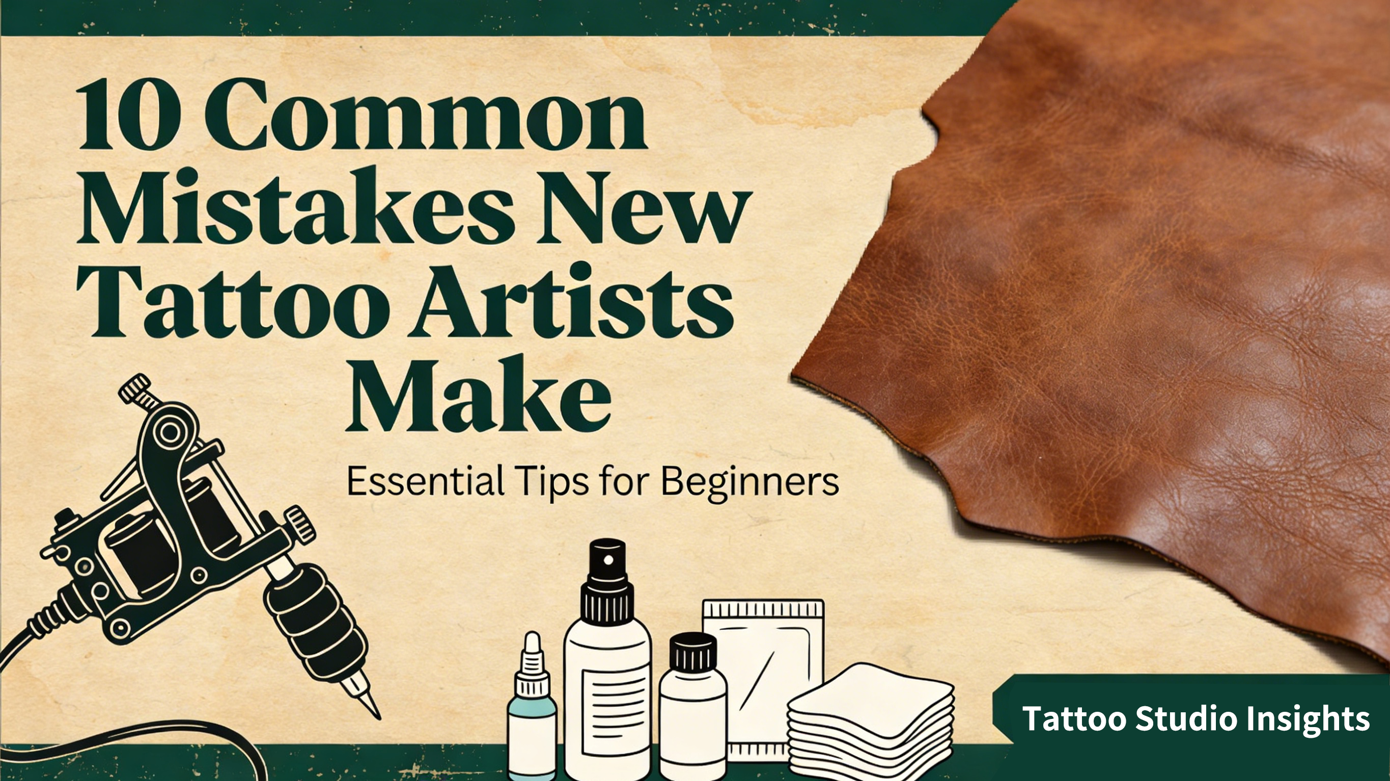 10 Common Mistakes New Tattoo Artists Make (And How to Avoid Them)
