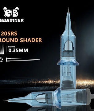 Gewinner 12RS Tattoo Needle Cartridge -Round Shader（0.35mm）