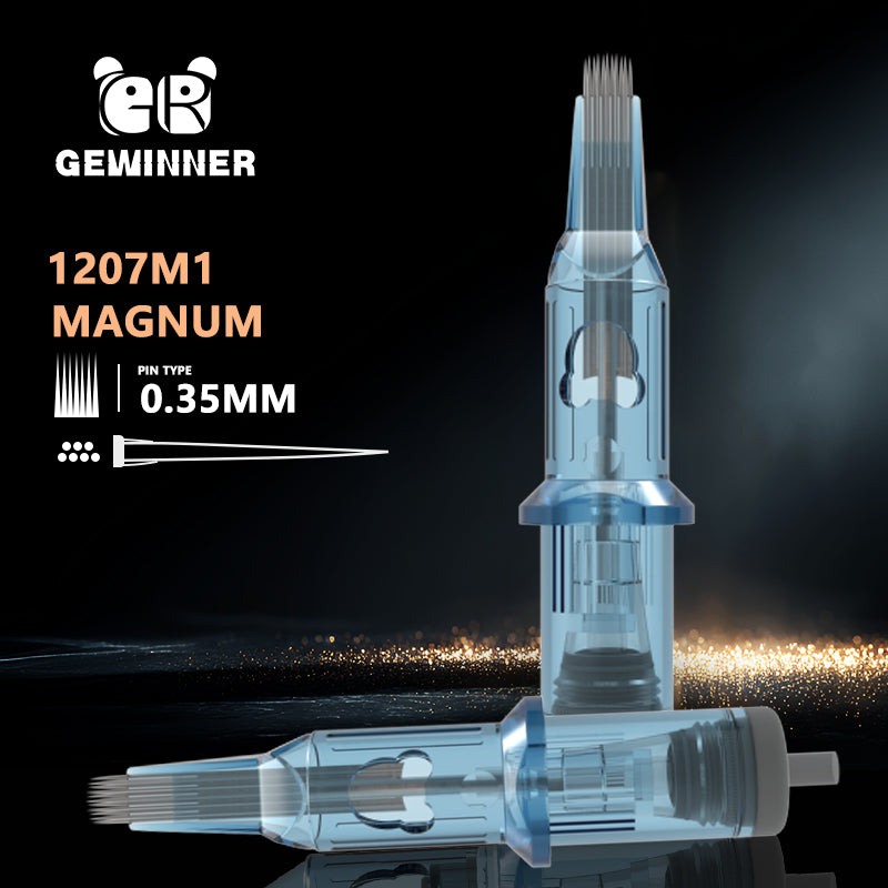 Gewinner 12M1 Tattoo Needle Cartridge Needle -Magnum（0.35mm）