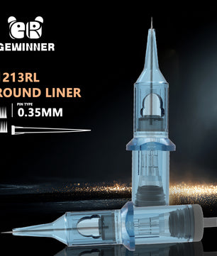 Gewinner 12RL Tattoo Needle Cartridge -Round Liner（0.35mm）