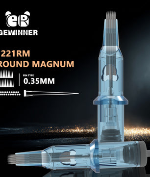 Gewinner 12RM Tattoo Needle Cartridge -Round Magnum（0.35mm）